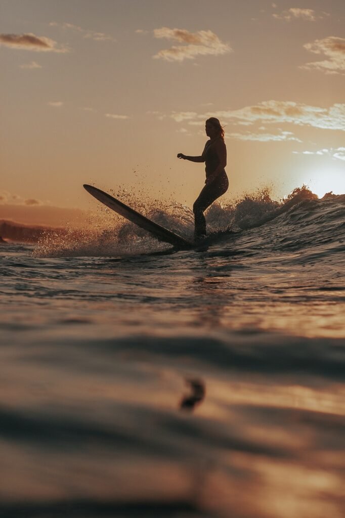 girl, surf, waves, surfer, female, woman, female surfer, surfing, surfboard, sea, ocean, nature, phone wallpaper, watersports, aesthetic wallpaper, iphone wallpaper